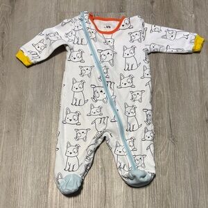 Love Ellen Adorable White and Yellow Kids One Piece